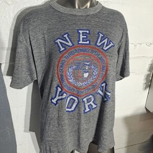 Vintage Jerzees By Russell New York Tee Single Stitch